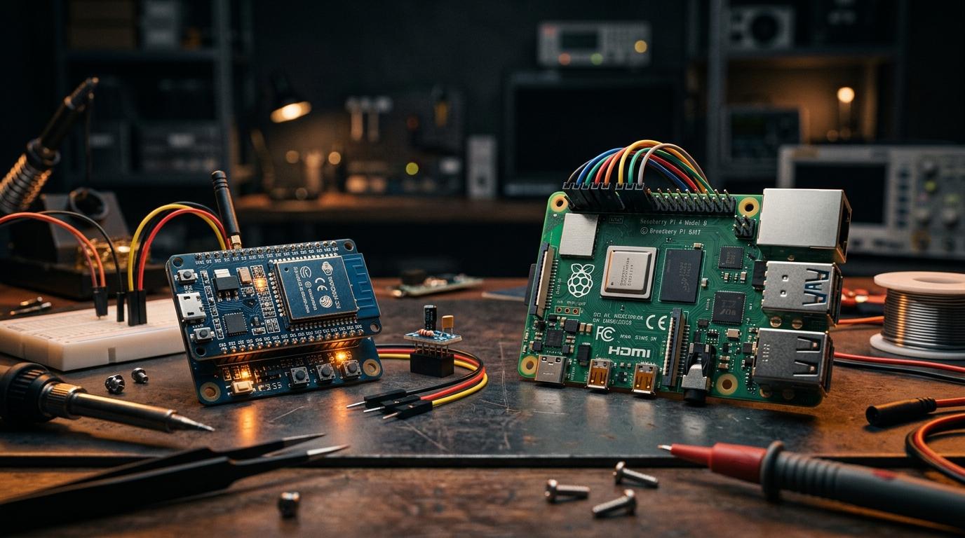 ESP32 vs Raspberry Pi for AIoT Projects — An Honest Comparison