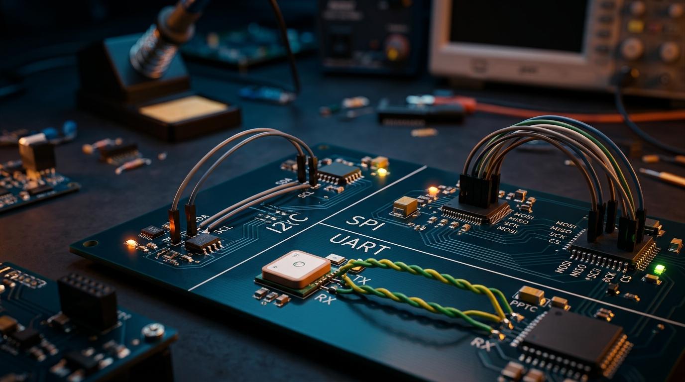 I2C vs SPI vs UART — Which One Should You Actually Use?