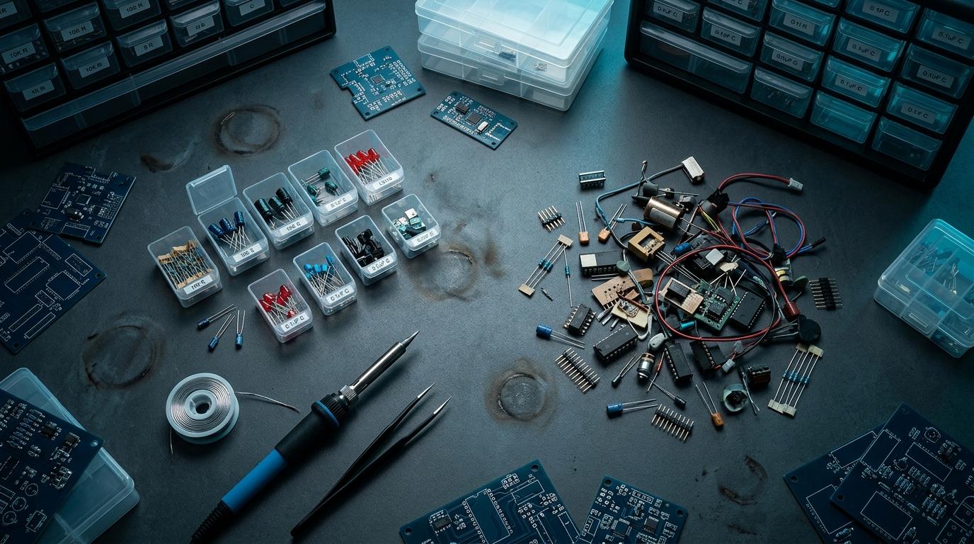 Building My Electronics Inventory From Scratch — What I Wish Someone Had Told Me — part 1