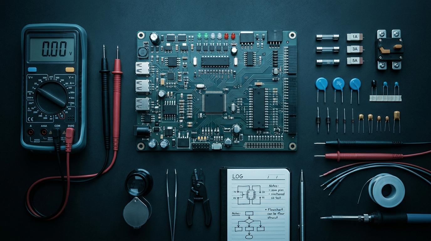 Debugging Electronics Projects Like a Detective — A Framework That Actually Works — part 1