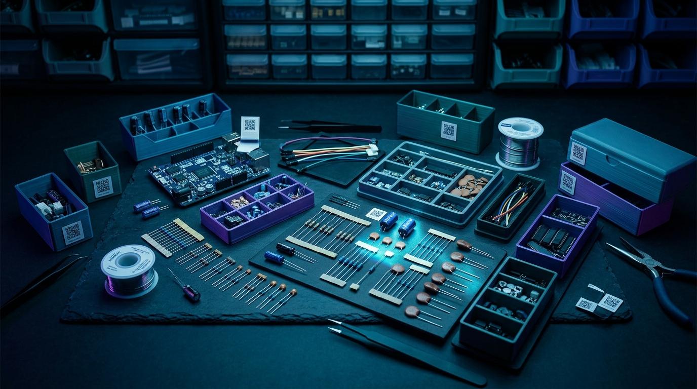 How AI Inventory Saved My Robotics Project From a Week of Chaos — part 1