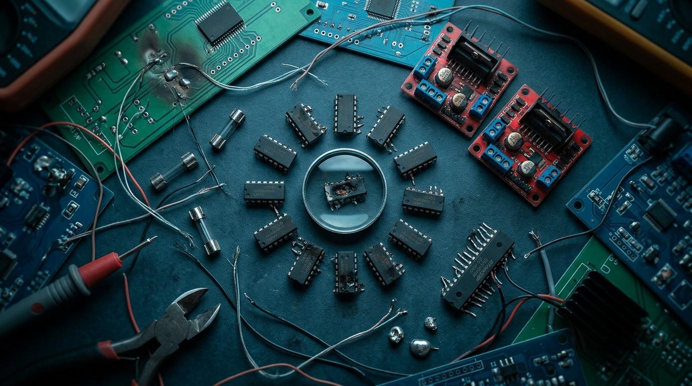 I've Killed at Least 11 L293D Motor Drivers. Here's What I Learnt. — part 1
