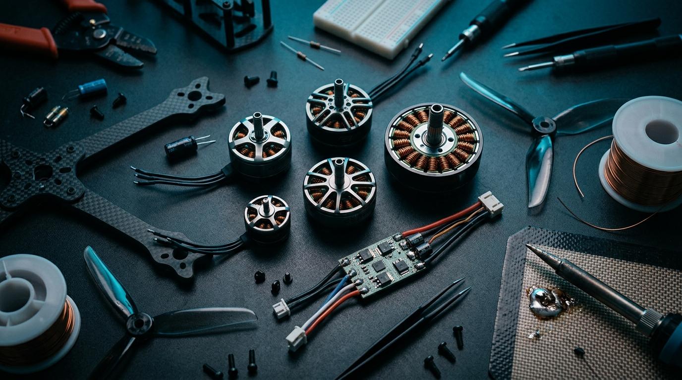 KV Rating on Drone Motors — What It Means and Why You Should Care — part 1