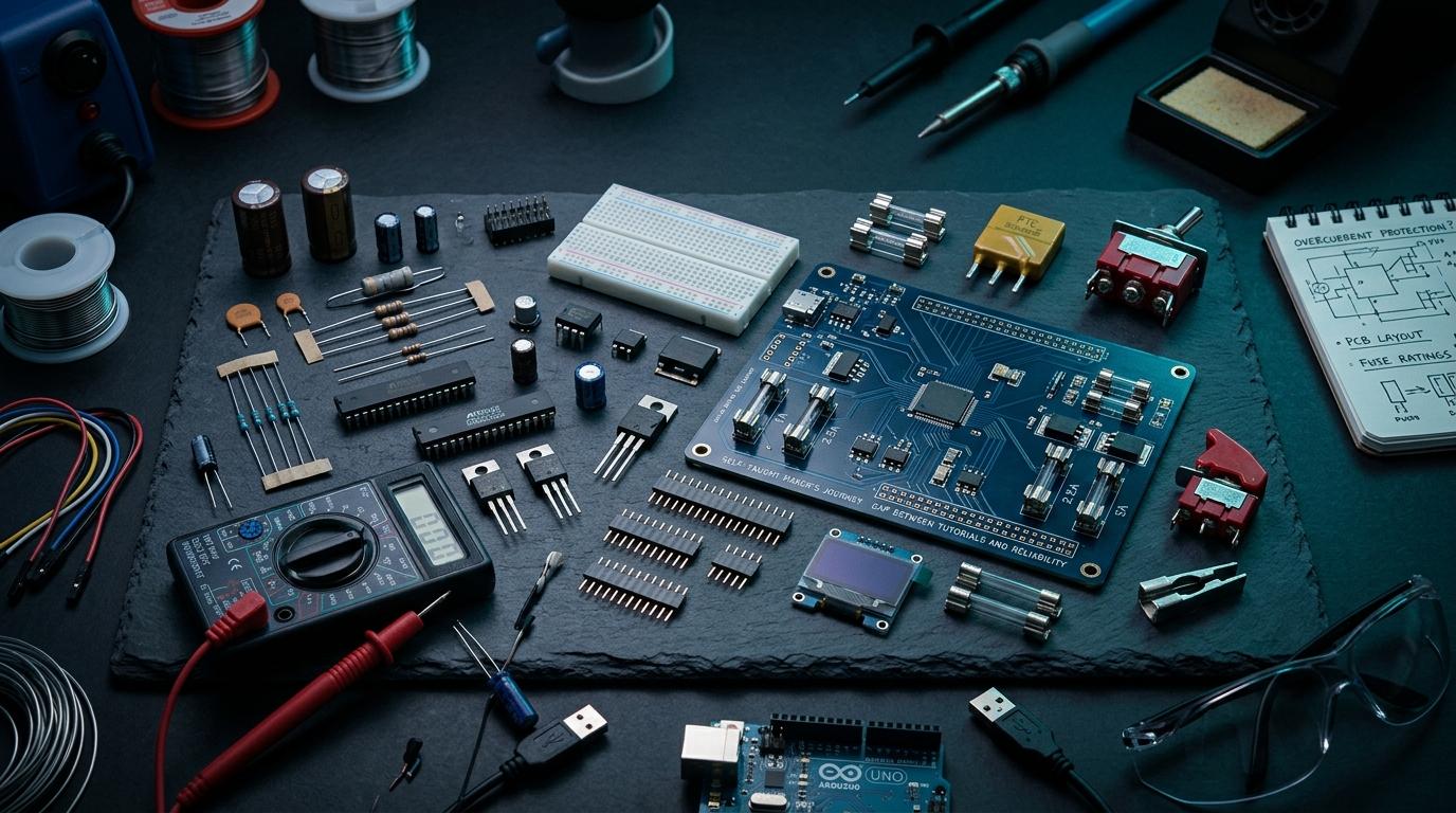 Learning Electronics When You Don't Have a Mentor — part 1