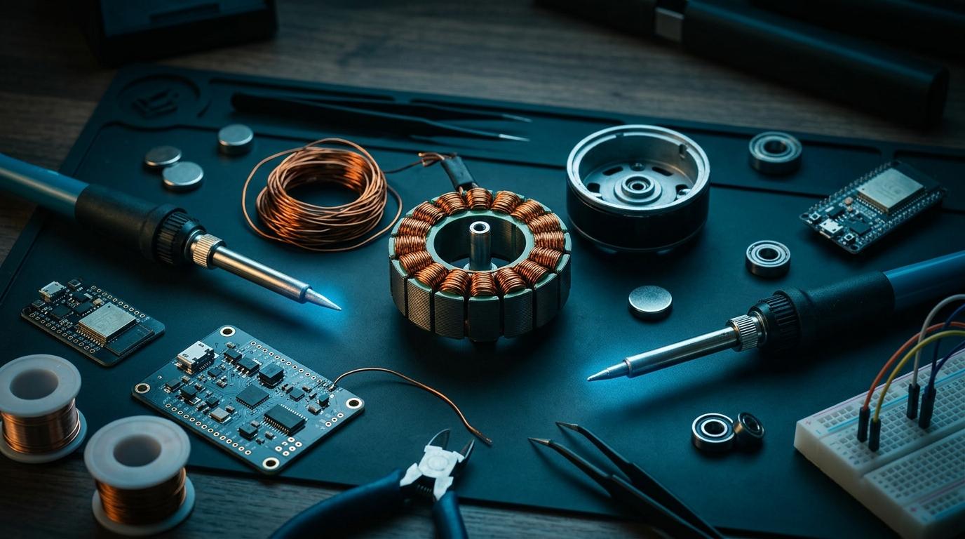 Rewinding a Brushless Motor — Is It Actually Worth Your Time? — part 1