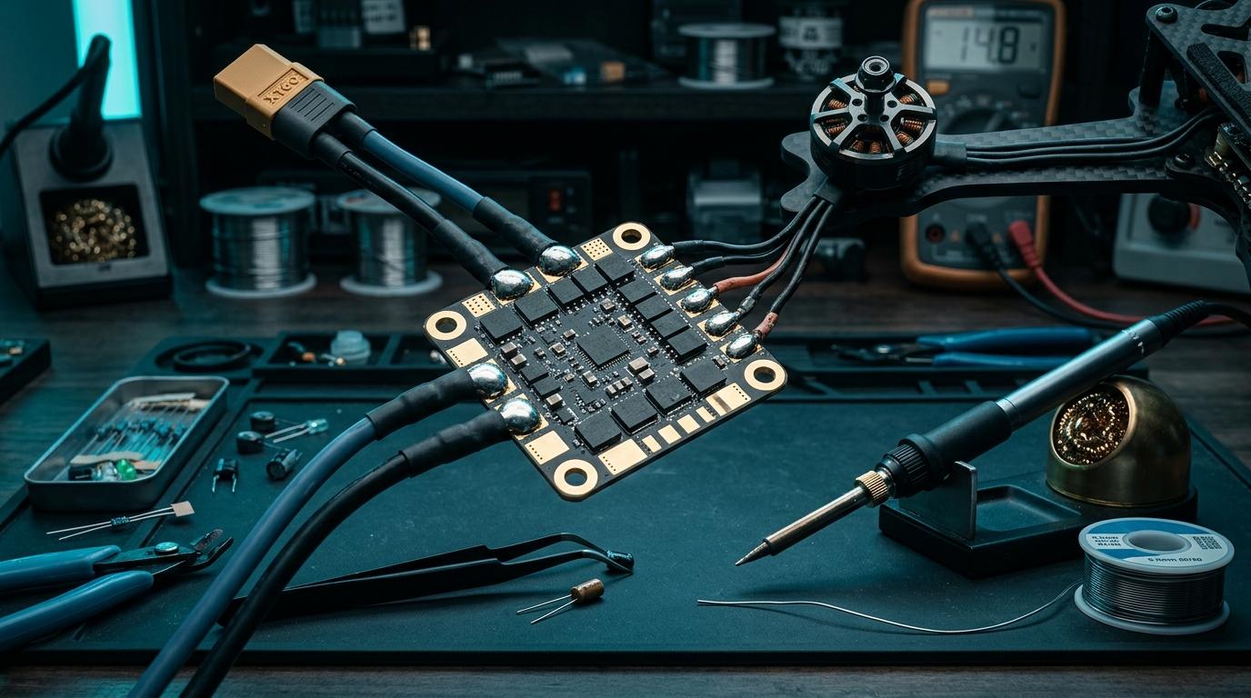 Soldering for Drone Builders — The Joints That Matter Most — part 1