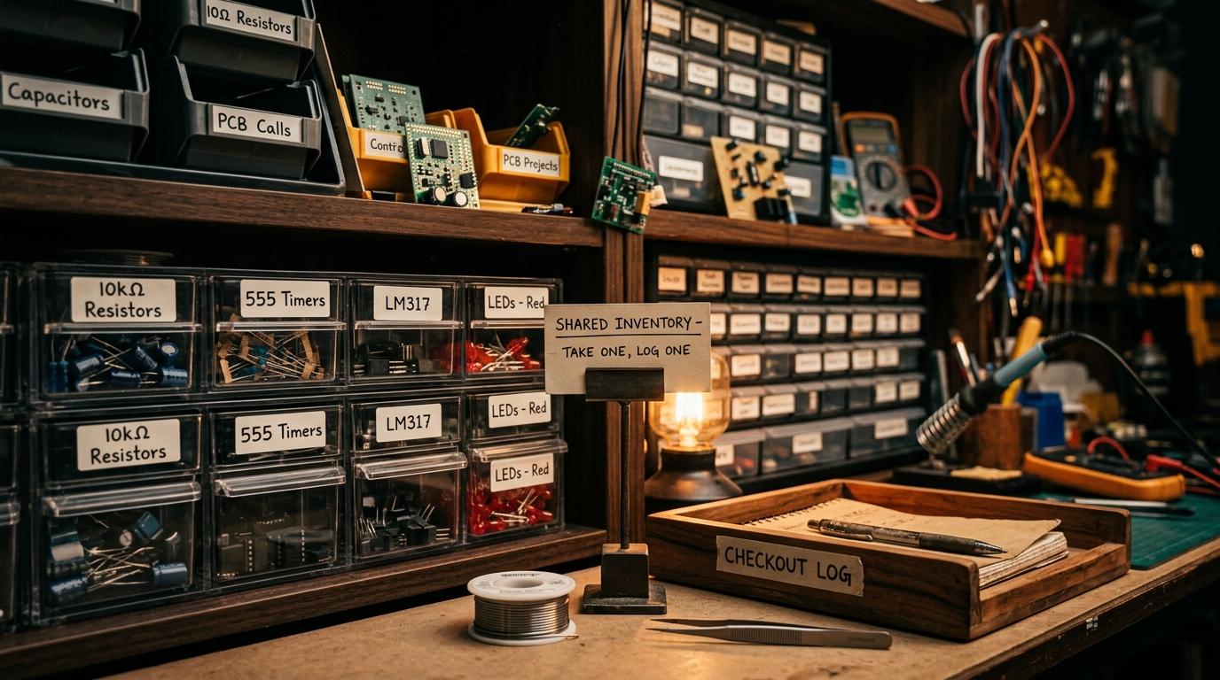 Running Shared Electronics Inventory for a Small Team Without Going Insane